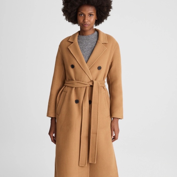 Madewell Double Faced Brushed Long Coat - Picture 2 of 5